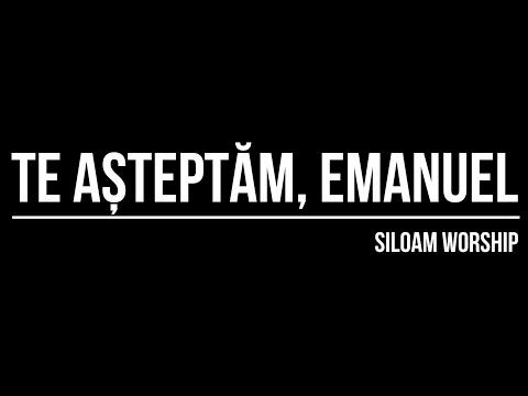 Te așteptăm, Emanuel