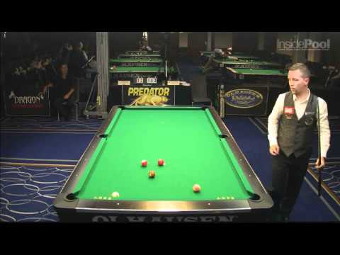 John Schmidt vs Mika Immonen at the World 14.1 Tournament