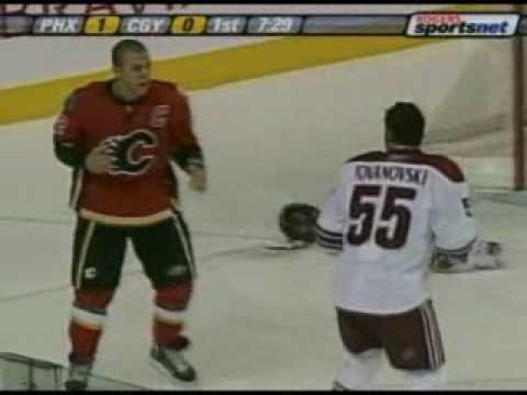 Jovanovski vs Iginla Feb 5, 2008