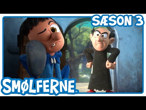 Gargamels hund - Smølferne på dansk | Tegnefilm for born