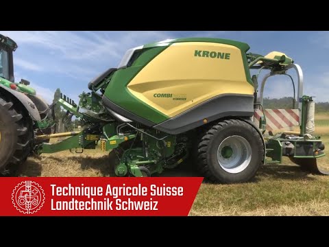 Krone «CombiPack HDP CV 165 XC»: Baling with a moving belt
