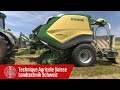 Krone CombiPack HDP CV 165 XC Baling With A Moving Belt