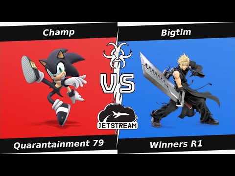Quarantainment 79 Winners R1 - Champ (Sonic) Vs Bigtim (Cloud) - SSBU