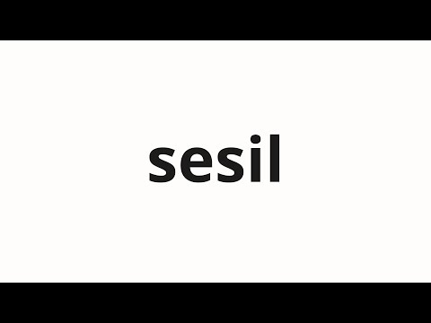 How to pronounce sesil | 세실 (Cecil in Korean)