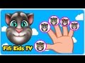 Finger Family Song Talking Tom Cat Talking Tom And Friends