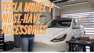 Tesla Model Y Must-Have Accessories!