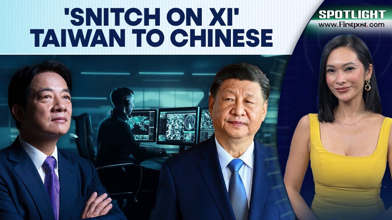 Taiwan Wants Chinese to 'Snitch' on Xi's Government With New Portal | Spotlight | N18G