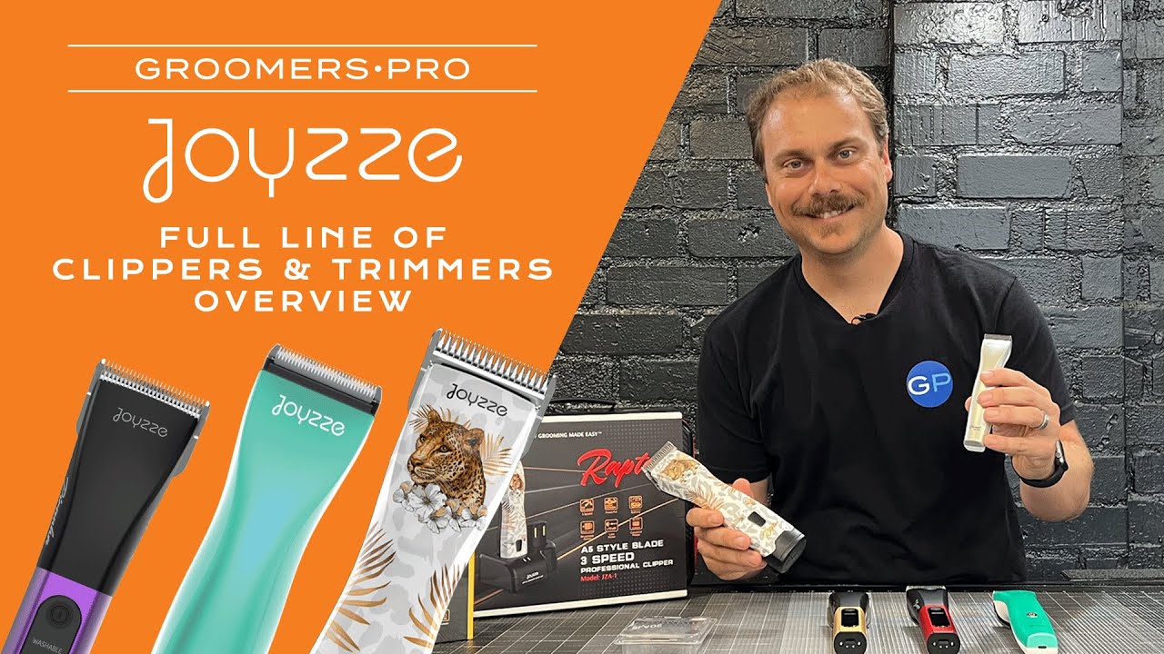 Groomers Pro - Full Line of Joyzze Clippers and Trimmers Overview
