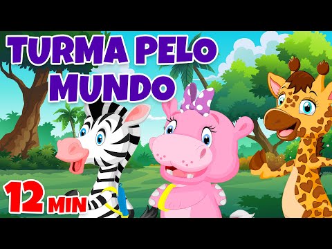 Turma pelo Mundo - Giramille 12 min | Desenho Animado Musical