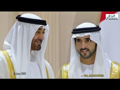 Dubai royal wedding: 𝙎𝙝𝙚𝙞𝙠𝙝 𝙃𝙖𝙢𝙙𝙖𝙣 (فزاع 𝔽𝕒𝕫𝕫𝕒) & brothers celebrate with UAE Rulers (6.06.2019)