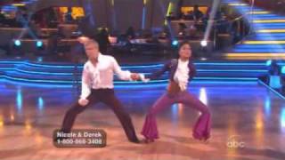 Nicole Scherzinger &amp; Derek Hough - Dancing With The Stars -  Cha Cha Cha Week 9