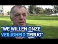 Protestmars tegen geweld Pilotenbende in Beverwijk
