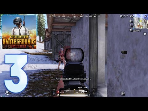 PUBG Mobile - Gameplay Walkthrough Part 3 (iOS, Android) TOP 3