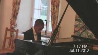 Daniel Clarke Bouchard performs Mozart Sonata F Major K.332 3rd mvt