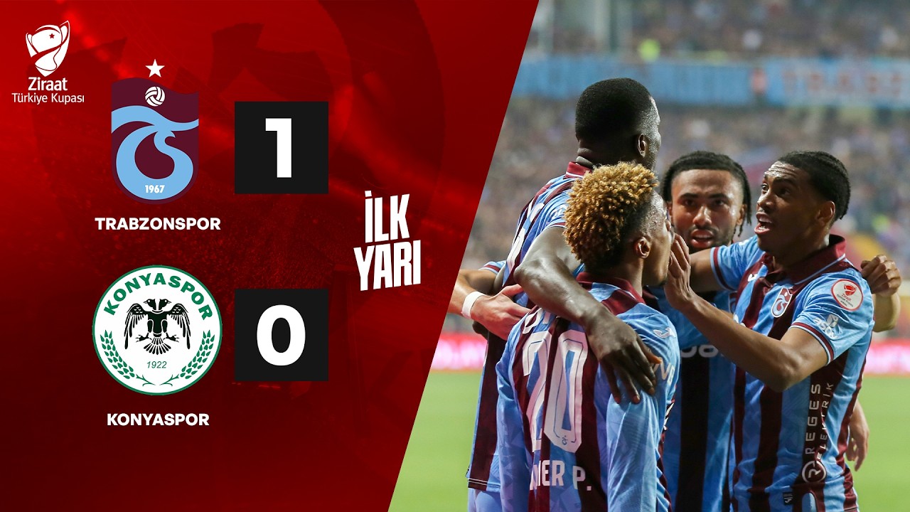 LIVE | Trabzonspor - Konyaspor | Ziraat Türkiye Kupası Final