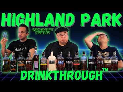 Over an Hour of Highland Park Scotch | The Highland Park Drinkthrough(tm) | Curiosity Public