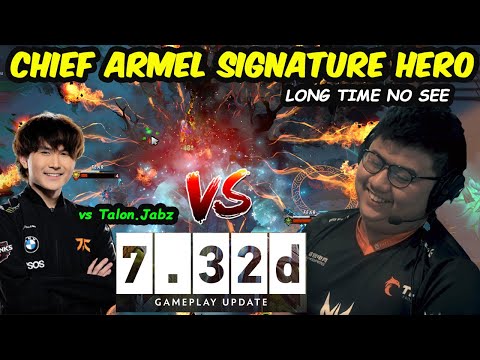 Fnatic Armel [Shadow Fiend] Sir Chief Signature Hero vs Talon Jabz Dota 2 pro Gameplay
