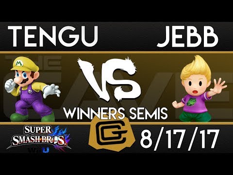 TCG Sm4sh - Jebb (Lucas) vs Tengu (Mario) - Winners Semis - Smash 4 - 8/17/17