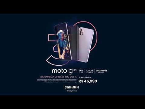 Experience brilliance in action with the Moto G30 from Motorola - 15s