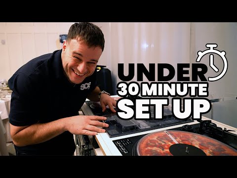 Setting Up During Cocktail Hour in Under 30 Minutes (WEDDING DJ TIPS)