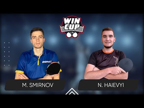 00:15 Mykyta Smirnov - Nazarii Haievyi West 6 WIN CUP 25.03.2024 | TABLE TENNIS WINCUP