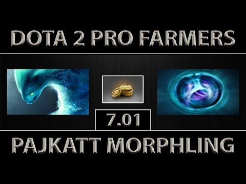 Pajkatt Morphling Fast Farm ► Na'Vi New Carry ► Dota 2 [7.01]