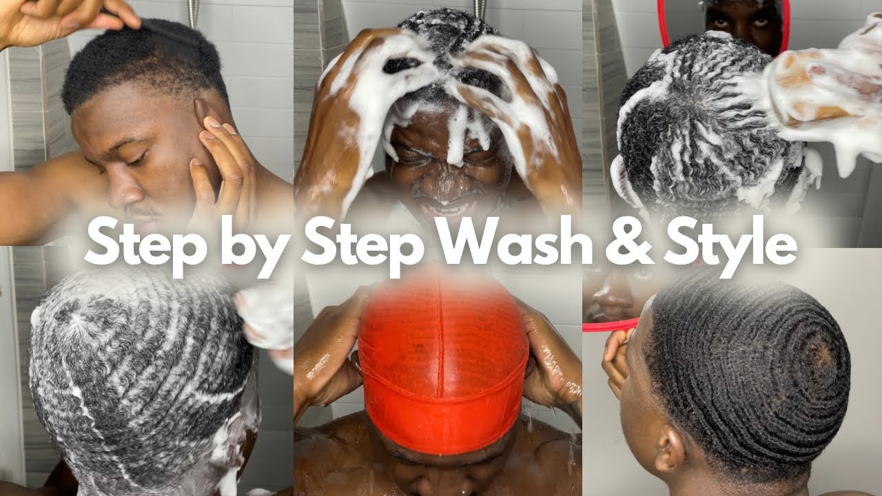 360 Waves Wash & Style | Step By Step Tutorial
