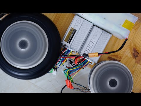 Two controllers and Dual motors |  bitDad Electric scooter build Part 3