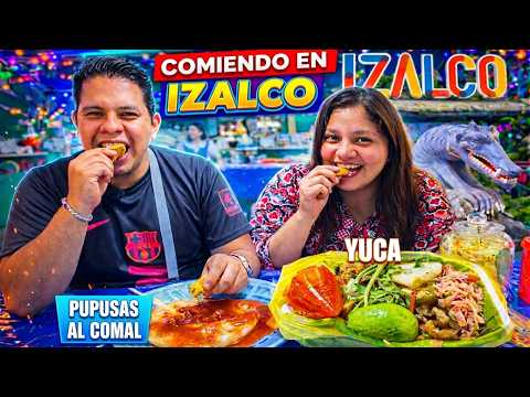 🎊 VISITAMOS EL BONITO PUEBLO DE IZALCO Y PROBAMOS SU COMIDA TÍPICA 🫓 