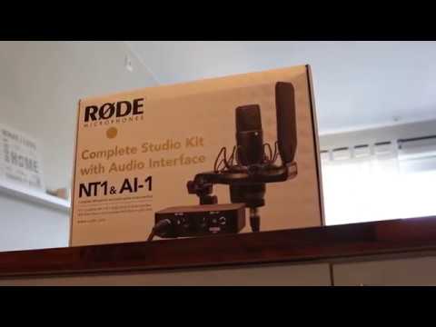 Rode NT1 + Ai-1 Complete Studio Kit + test