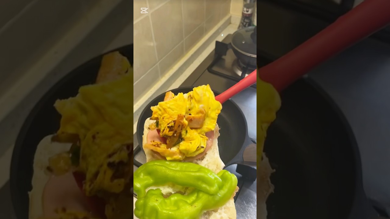 Shortcut making Egg sandwich korean. #food #eat #youtubeshorts #sandwich #korean #shorts #eggs