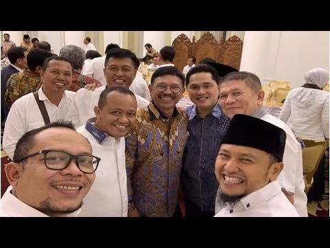 Bertemu Jokowi di Istana Bogor, TKN-TKD Disuguhi Sate dan Wedang Ronde