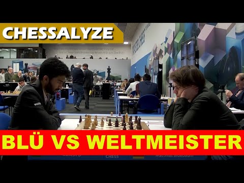 Wie eine Dampfwalze! | Gukesh vs Blübaum | Tata Steel Chess 2026 Wijk aan Zee Runde 9