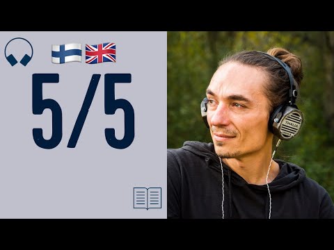5/5. Finnish language. Listen and learn 5000 useful words. Finnish - English.