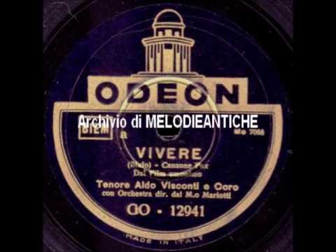Aldo Visconti - Vivere (con testo)