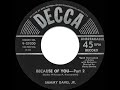 1954 Sammy Davis, Jr. - Because Of You (vocal impressions of singers & actors)