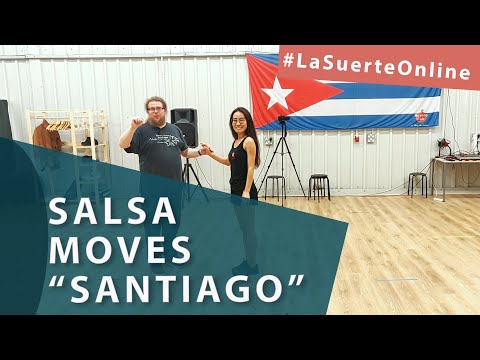 "Santiago" - Intermediate salsa move for couples