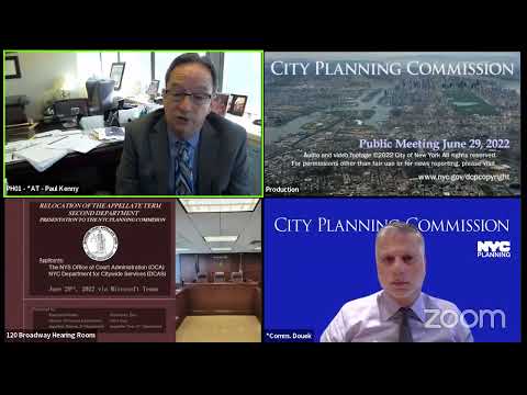 June 29th, 2022: City Planning Commission Public Meeting