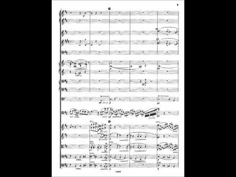 Edward Elgar -  Romance for Bassoon and Orchestra, op.62 [With Score]