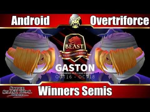 Gaston - Android (Sheik) Vs. Overtriforce (Sheik) - Winners Semis - Super Smash Bros. Melee