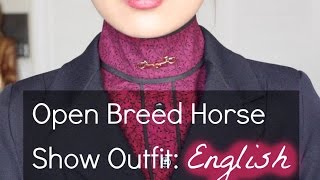 What to Wear to an Open Breed Horse Show: English