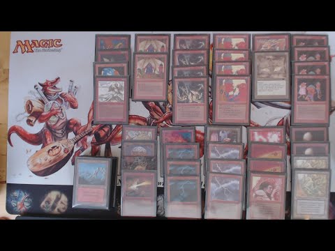 Kobold tribal deck, old school mtg Magic the gathering
