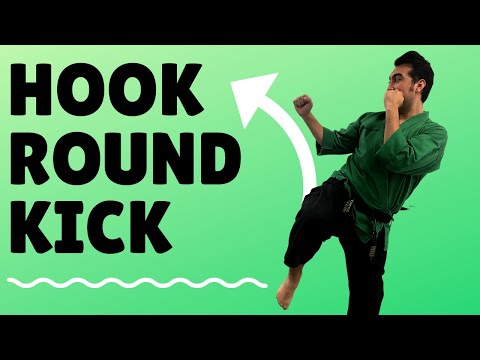 HOW TO HOOK KICK ROUND KICK | Tutorial