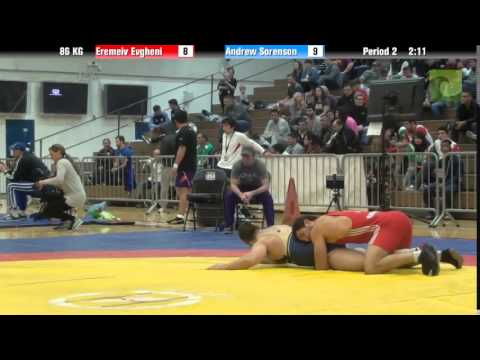 86 KG R16 - Eremeiv Evgheni (Moldova) vs. Andrew Sorenson (PWC)