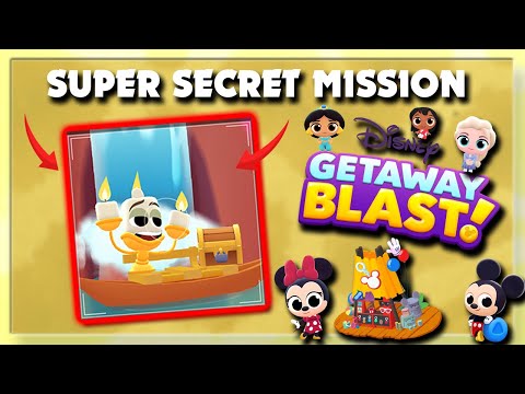 UNLOCKING Lumière & His Secret Chest!! | Disney Getaway Blast | #03