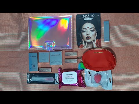 Colorbar bridal makeup kit free with new launch makeup product | bridalmakeup clutch for karwachauth Video