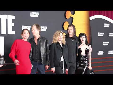 Angelina Sambrotto, Kyra Sedgwick, Sosie, Travis & Kevin Bacon  - premiere of 'A Complete Unknown'