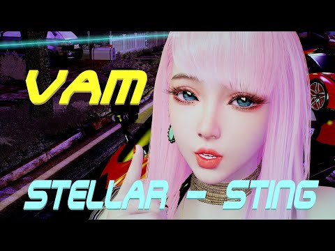 VaM Stellar - Sting (스텔라 - 찔려), Dance, MMD, ダンス 4K60FPS