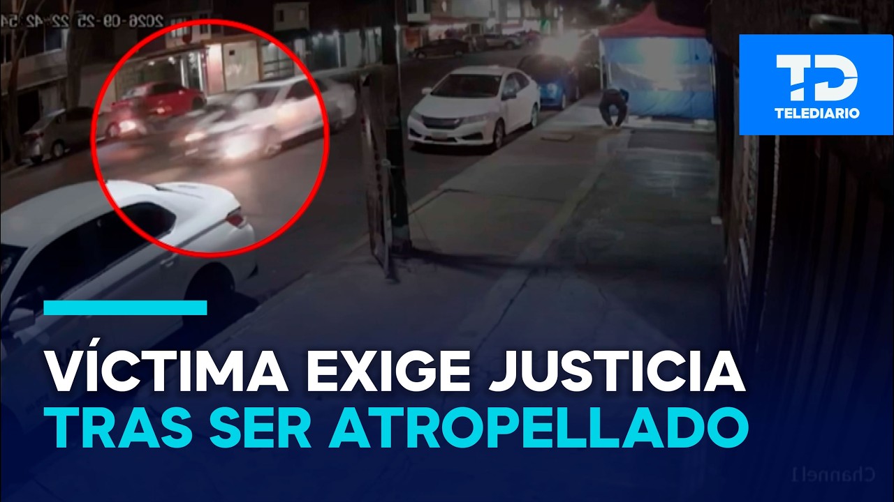 Víctima relata cómo fue arrastrado por automovilista en Coyoacán; pide justicia