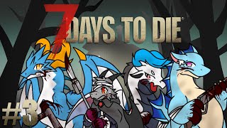 【コラボ】もうすぐやってくる…！七日目のブラッドムーン襲撃！ #3 【7 Days to Die】【ドラゴン Vtuber】